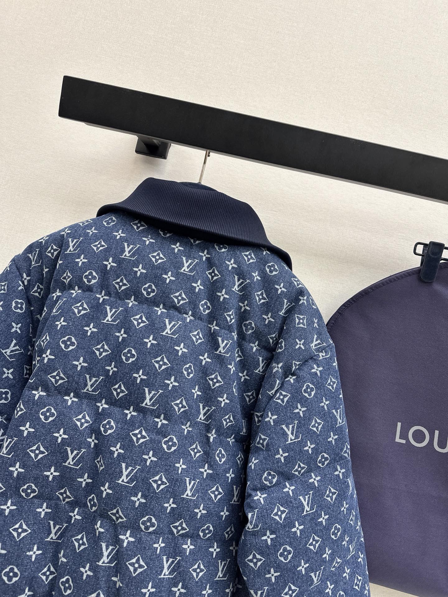 Louis 25fw denim down jacket