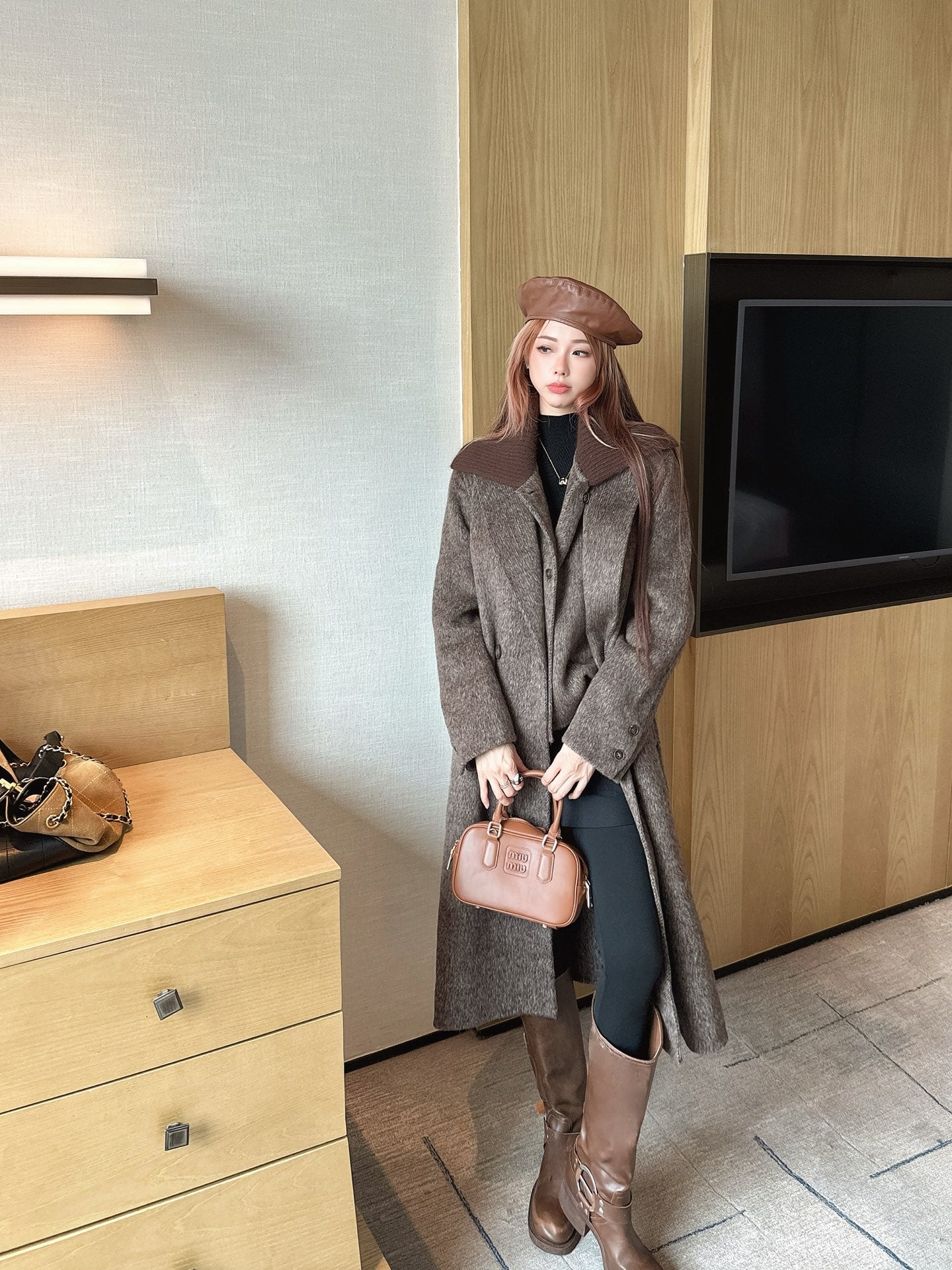 Max 25fw vest overcoats set