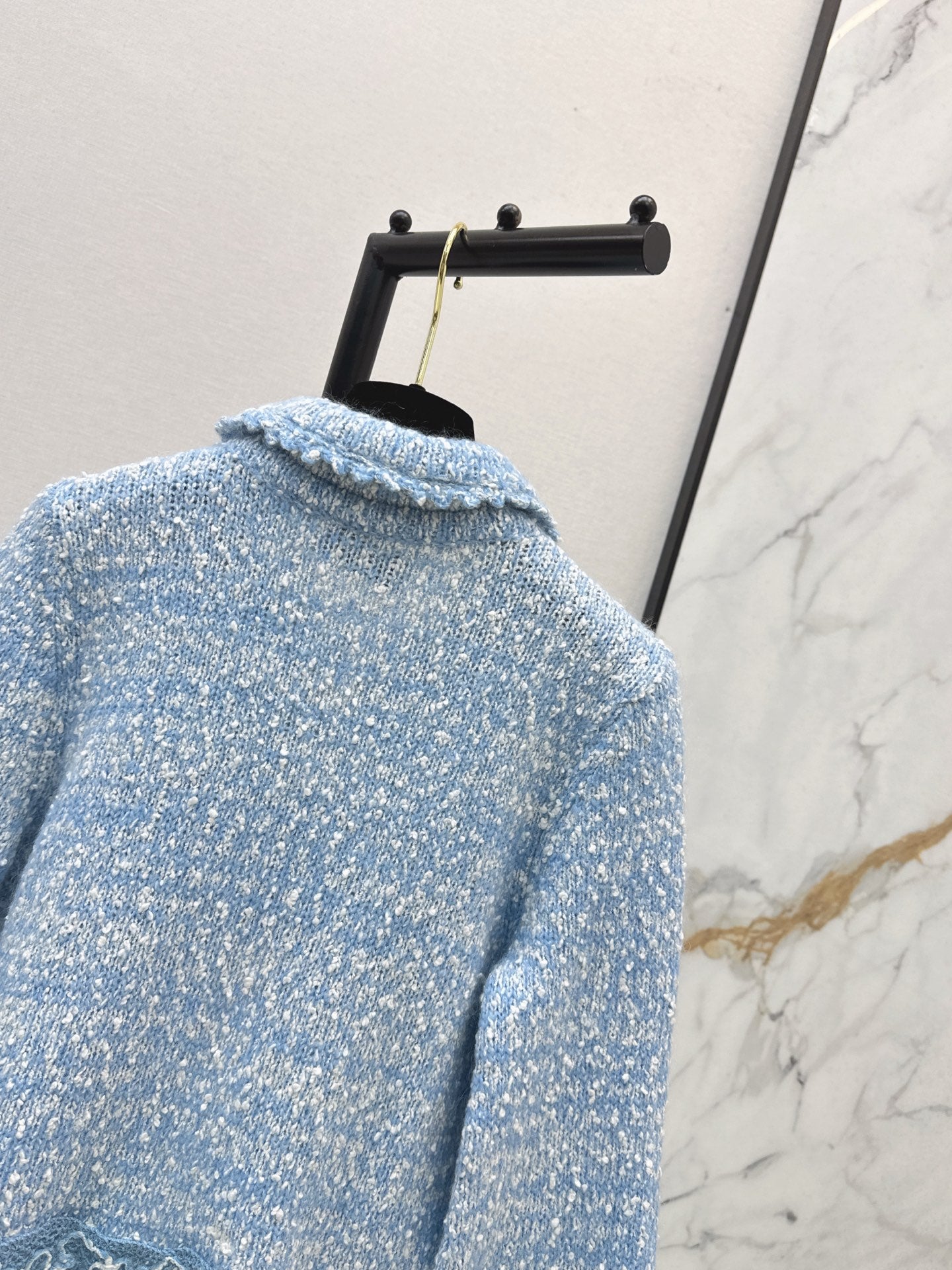 Chan 25fw lace knit cardigan