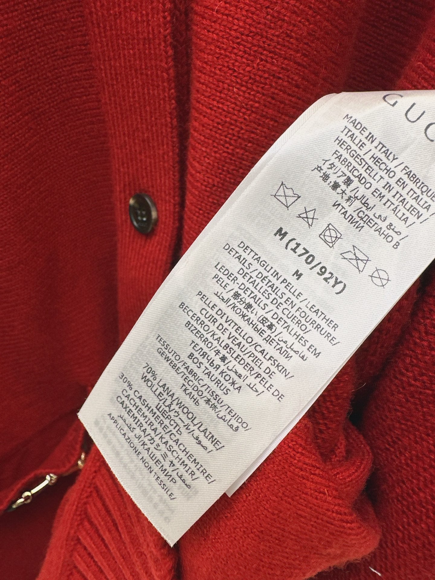 Guc 25fw knit cardigan