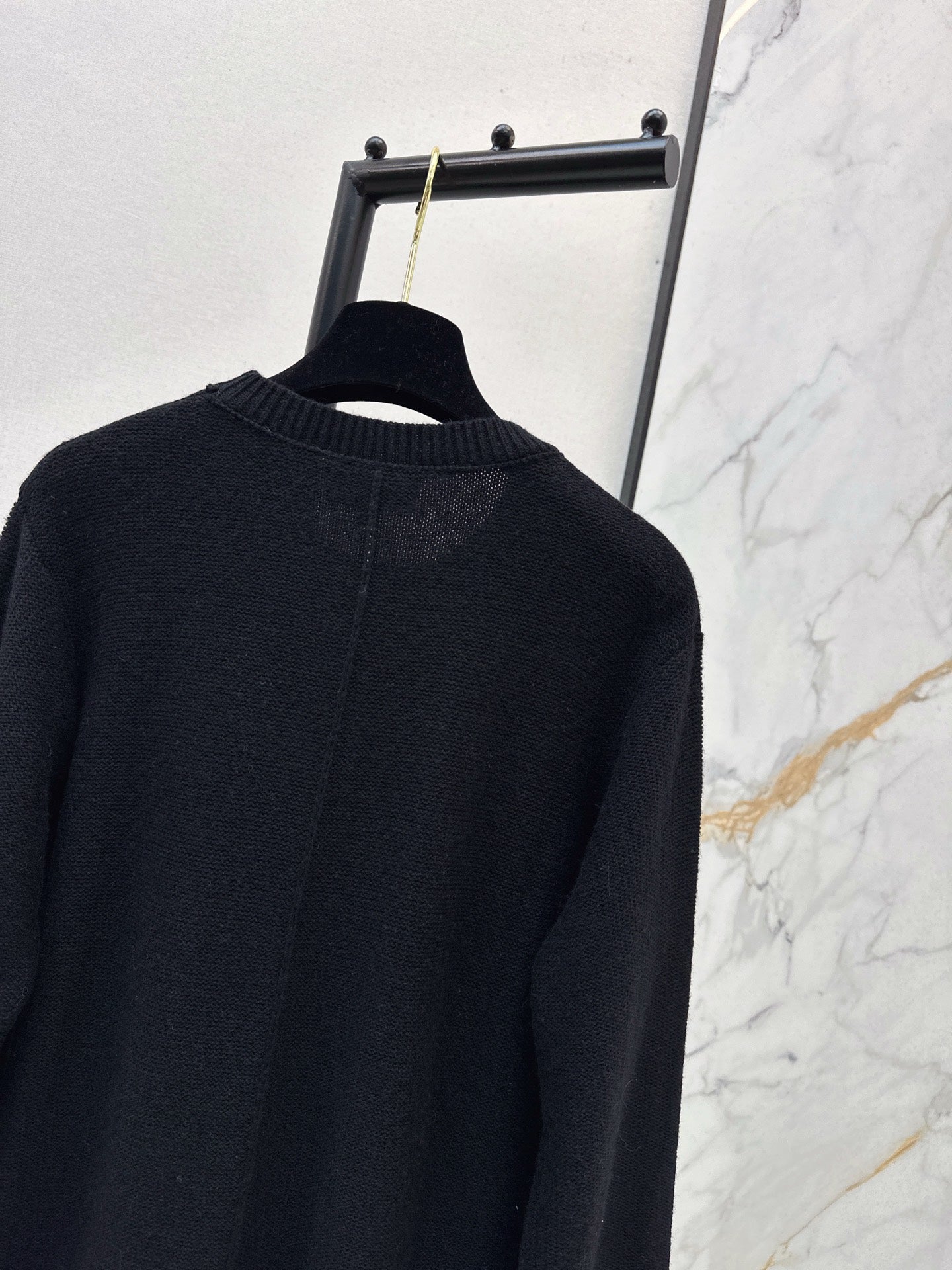 Chan 25fw knitted sweater dress