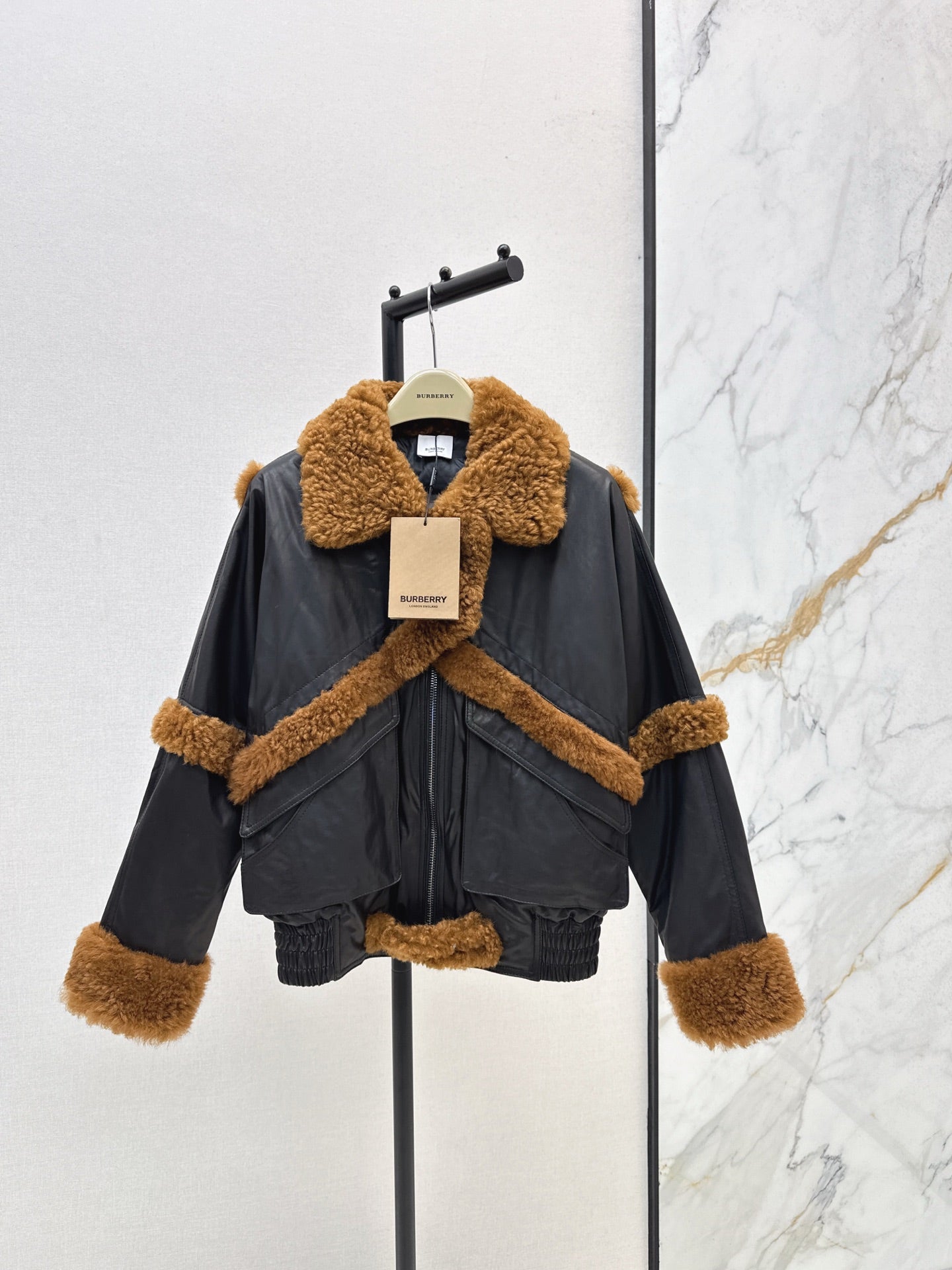 Bur 25fw fur jacket