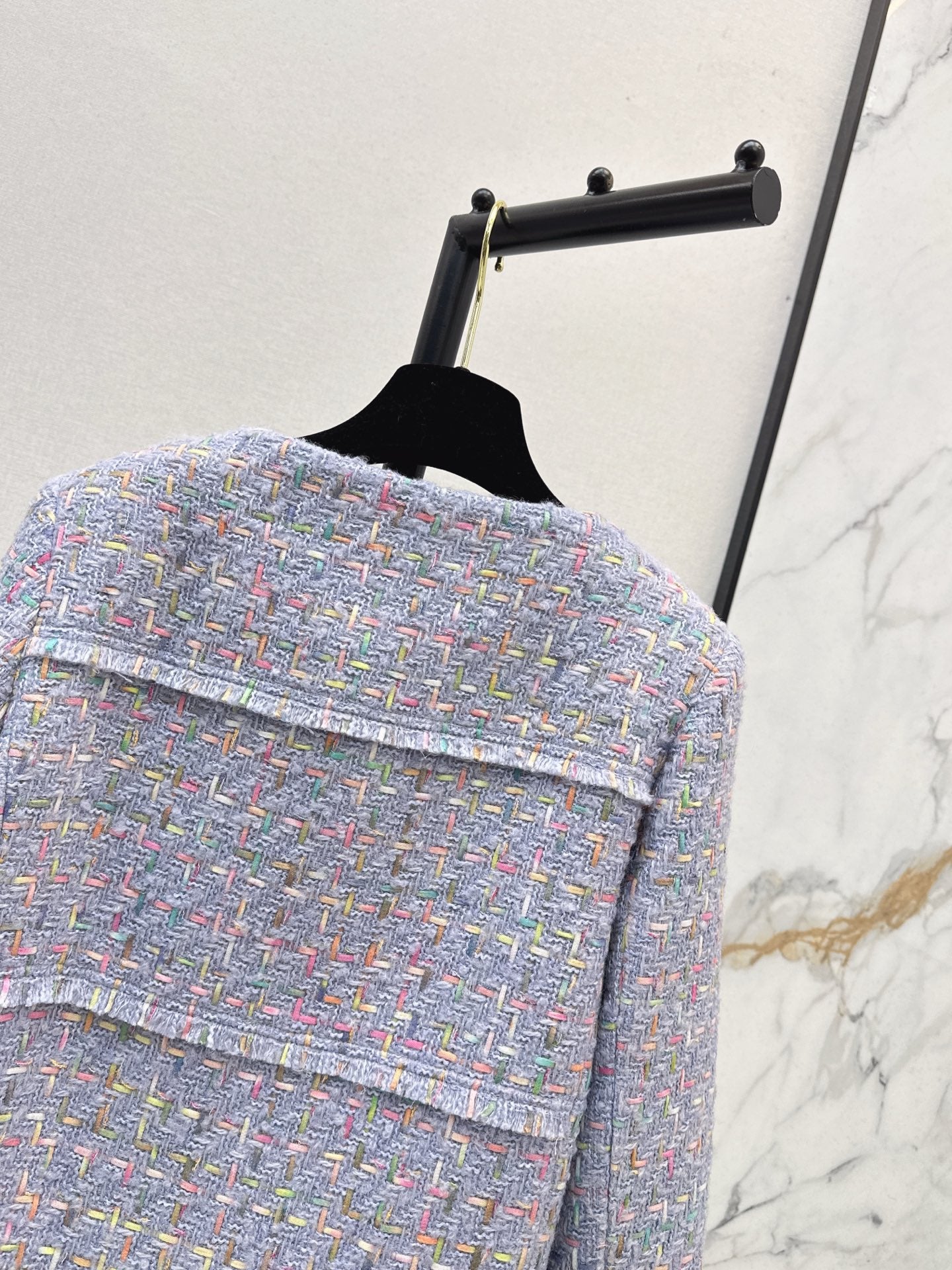 Chan 25fw woven tweed jacket