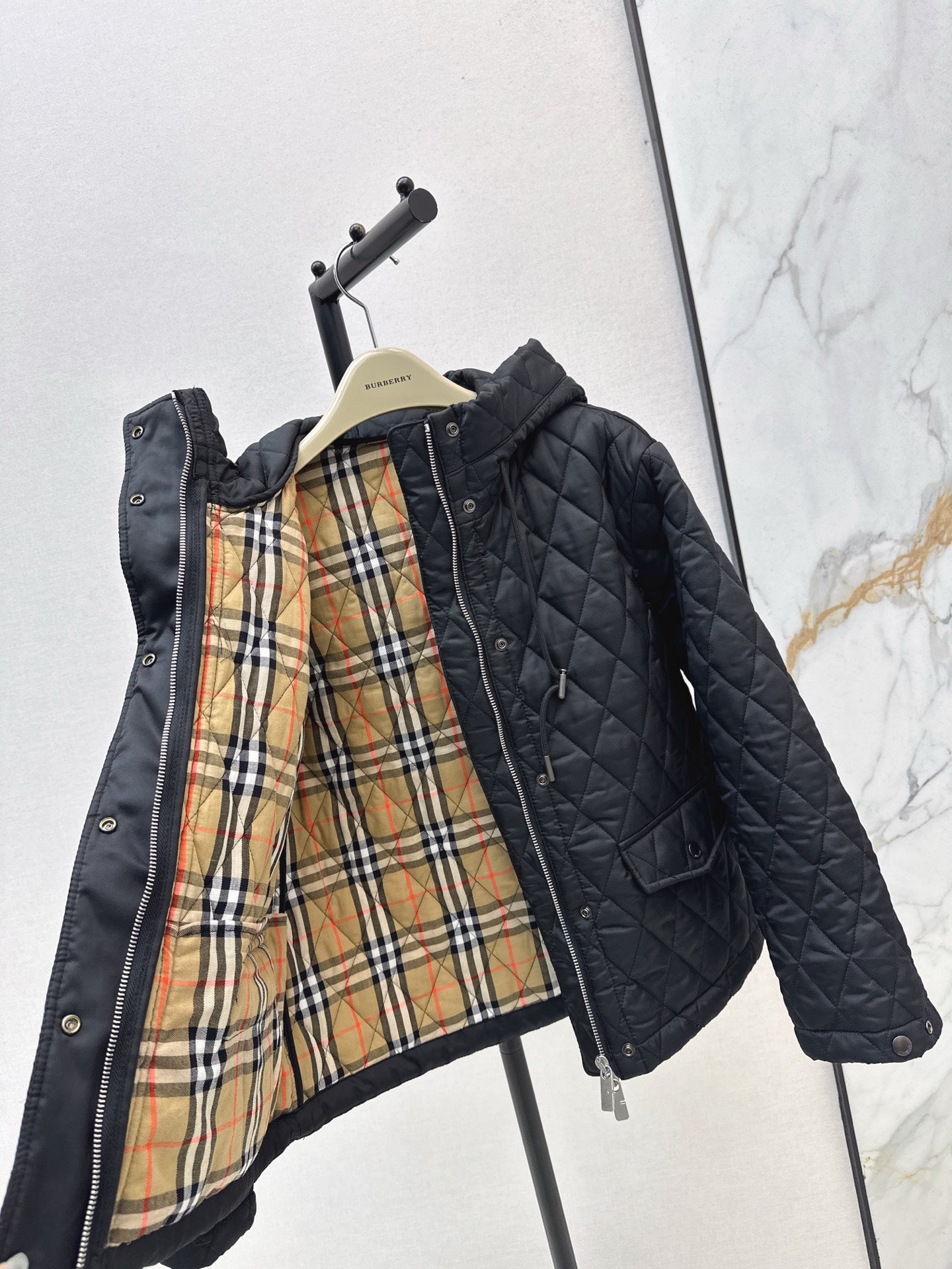 Bur 25fw quilted jacket