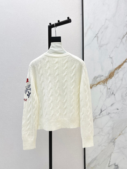 Ralp 25fw embroidery cardigan