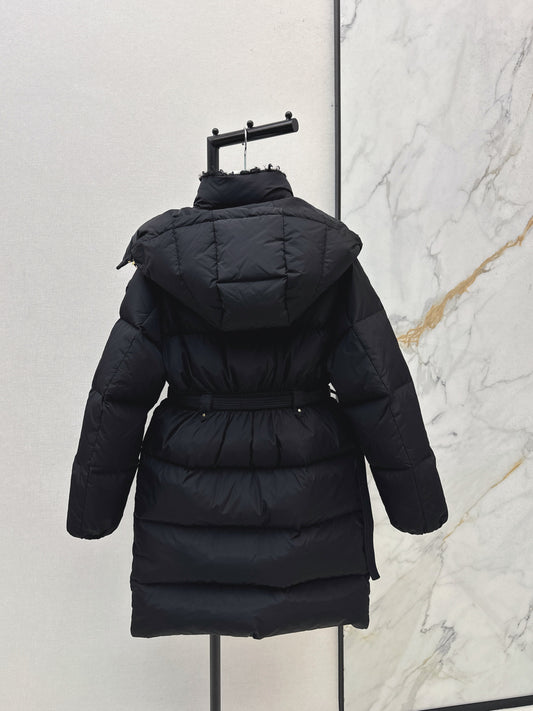 Monc 25fw hooded down jacket