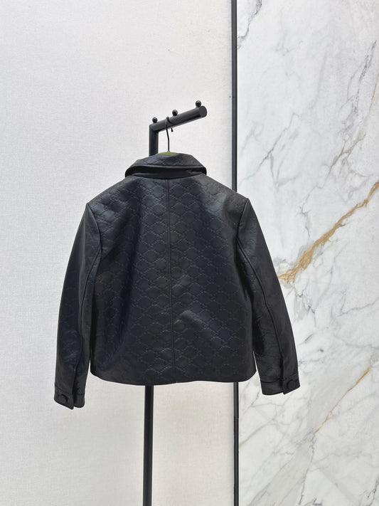 Guc 25fw leather jacket