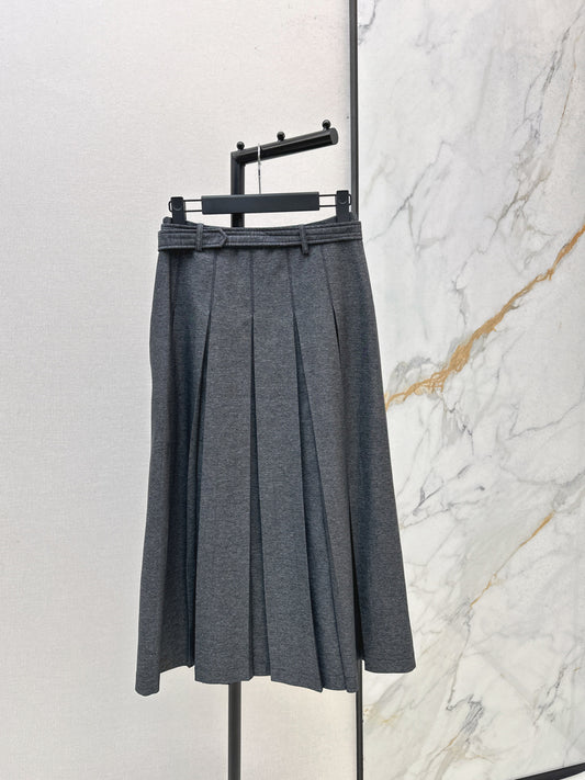 CD 25fw pleated skirt