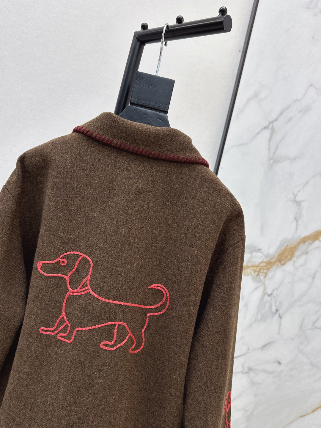 Thom 25fw embroidery jacket