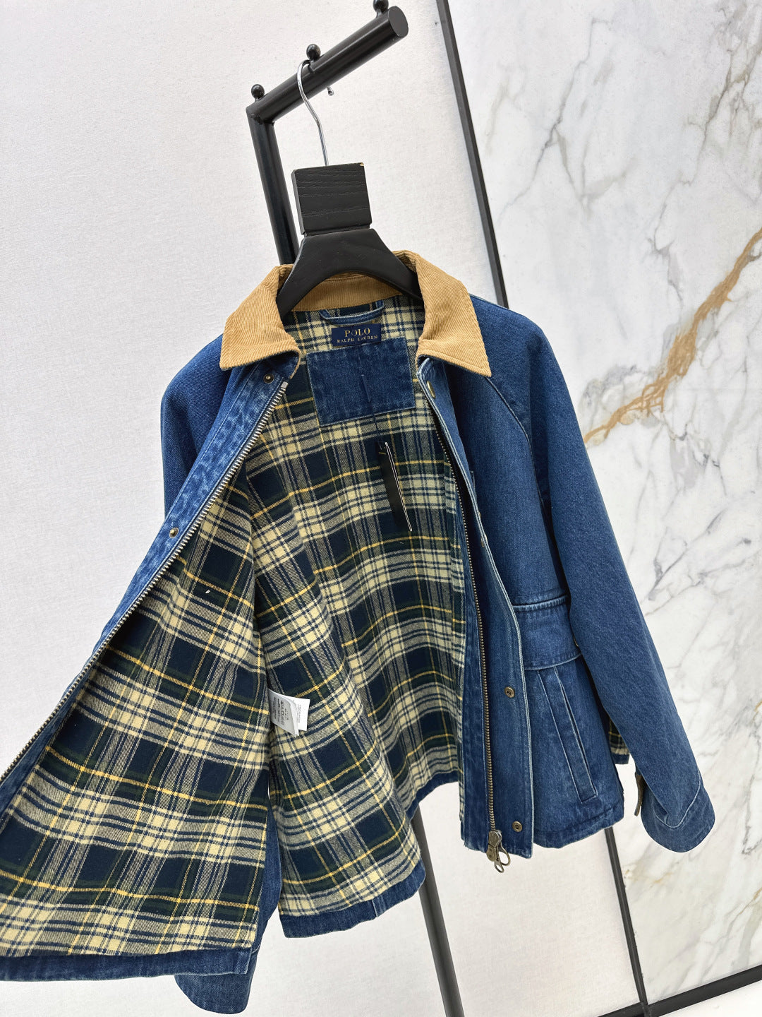 Ralp 25fw corduroy denim jacket