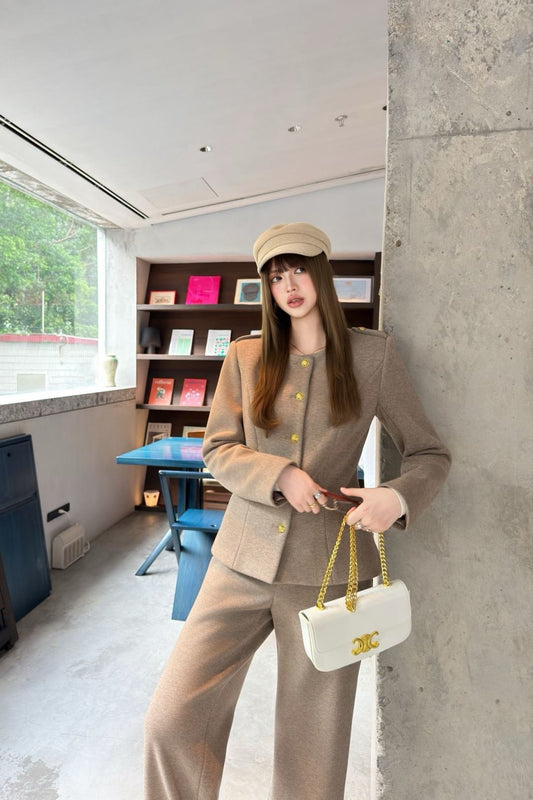 Celi 25fw jacket wide pants