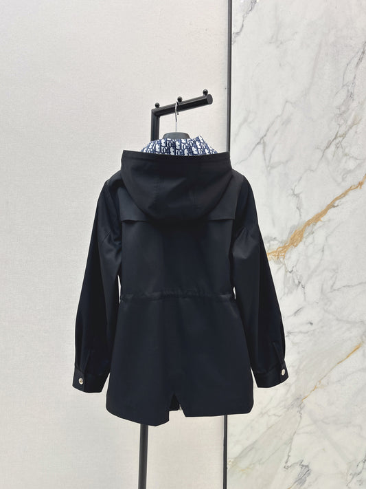 CD 25fw hooded trench coats