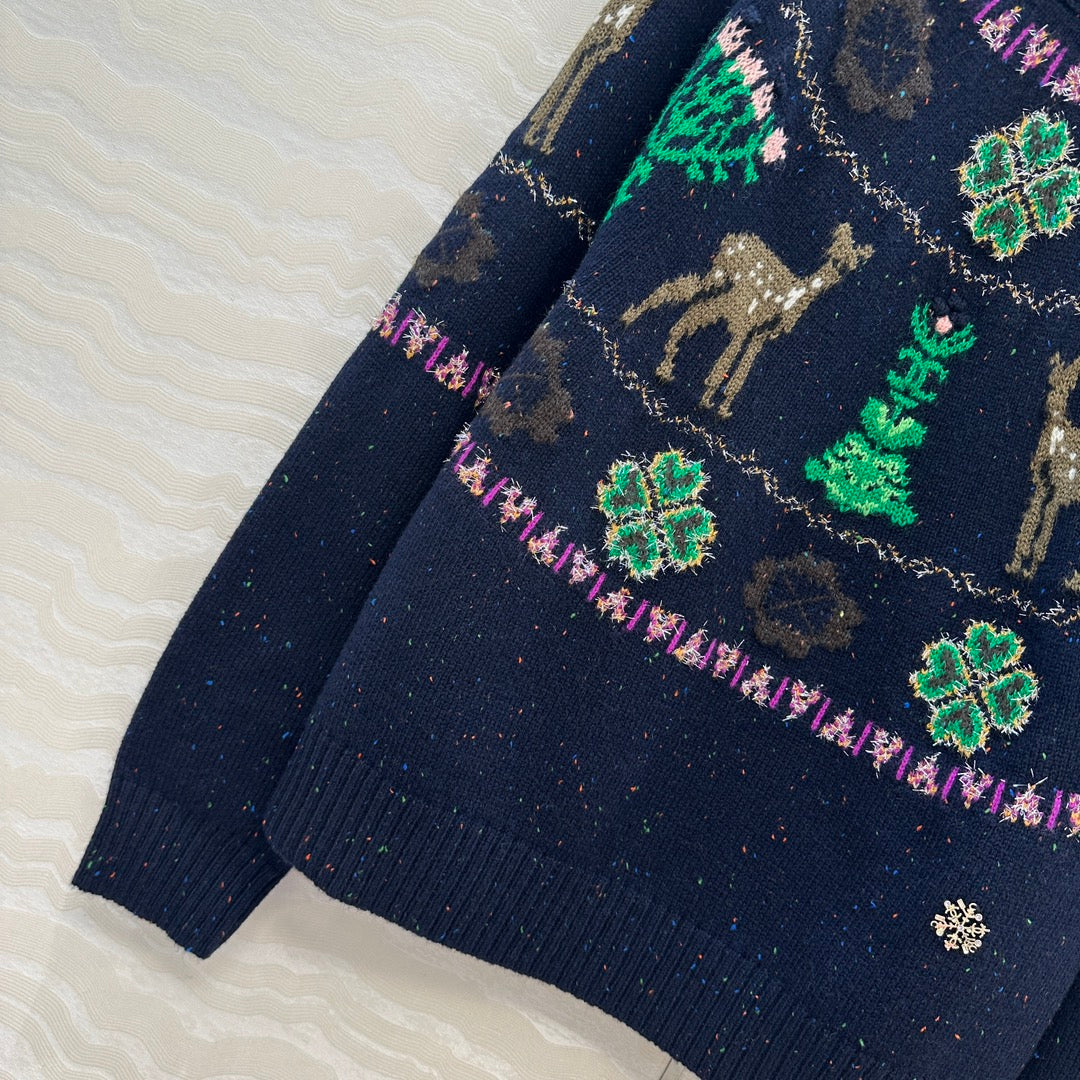 Chan 25fw christmas sweater