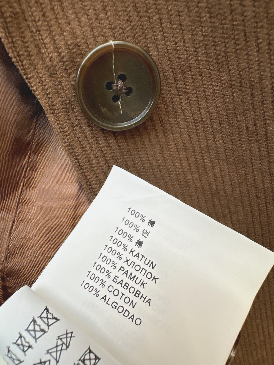 Miu 25fw corduroy jacket