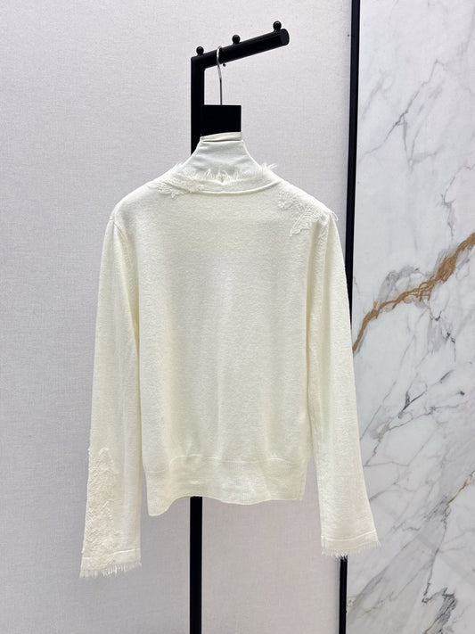 Es 25fw rhinestone cardigan