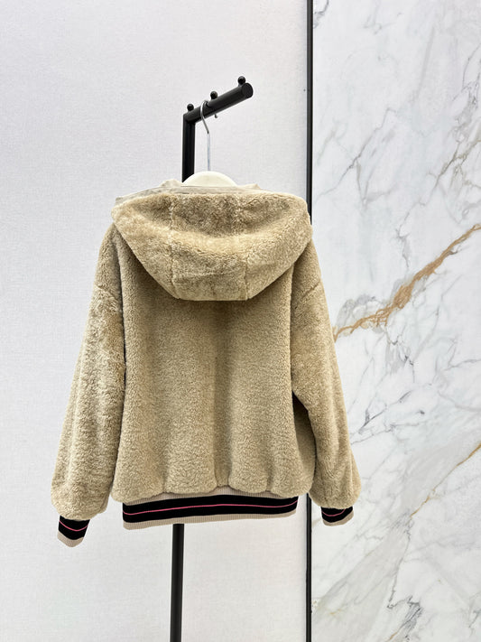 Loro 25fw reversible fleece jacket