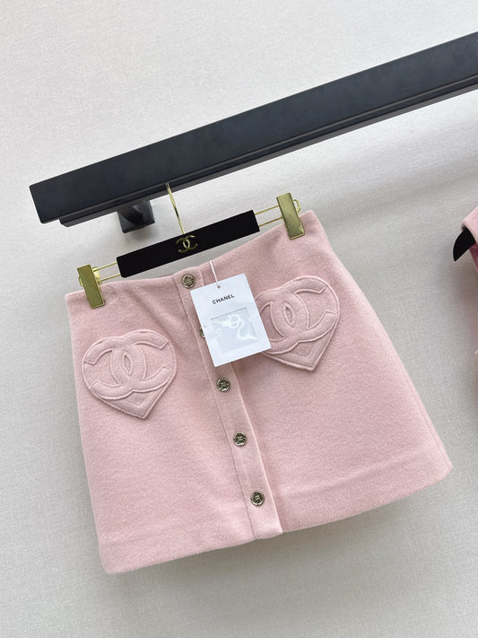 Chan 25fw woolen skirt