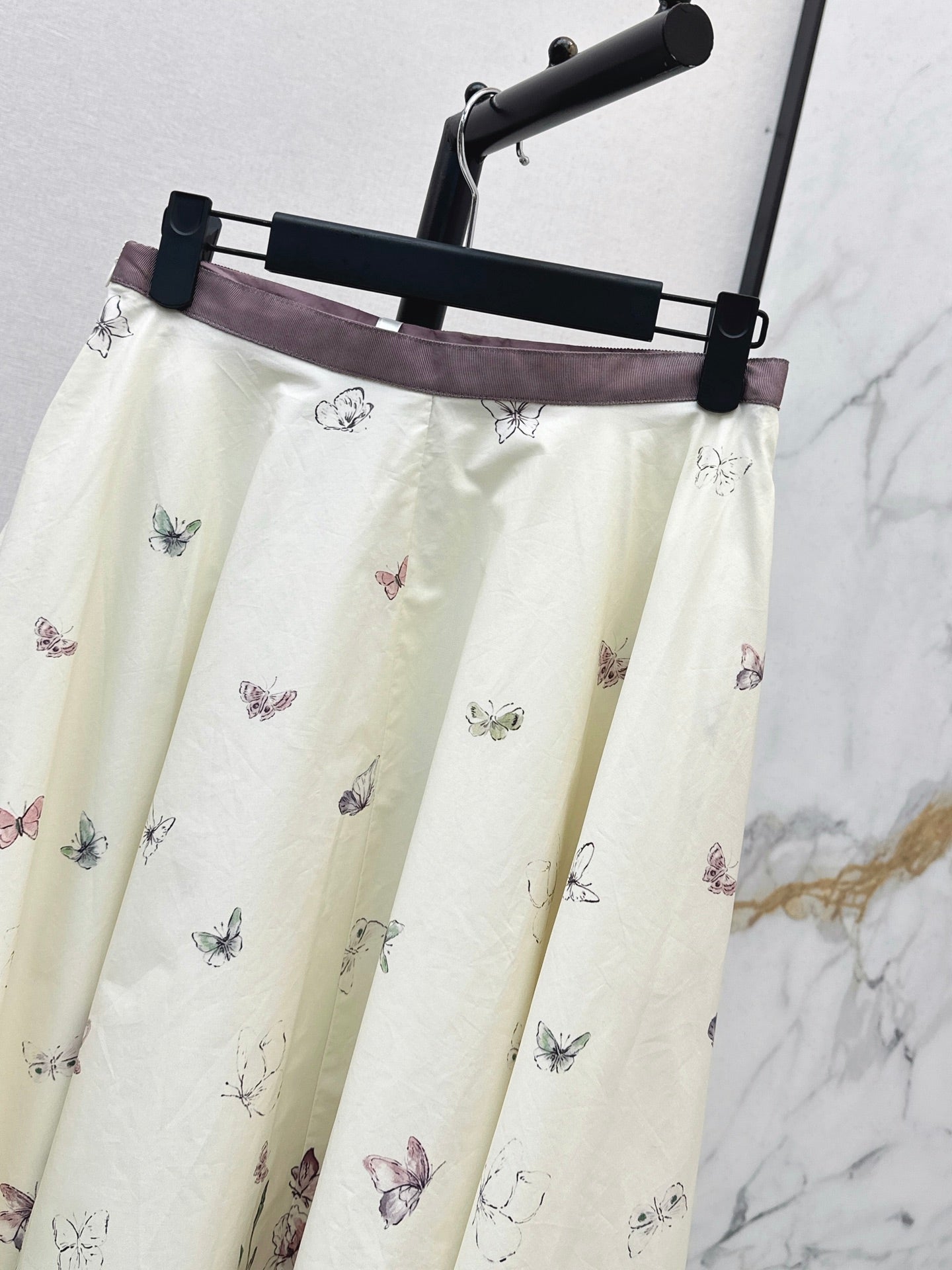 CD 25fw print skirt