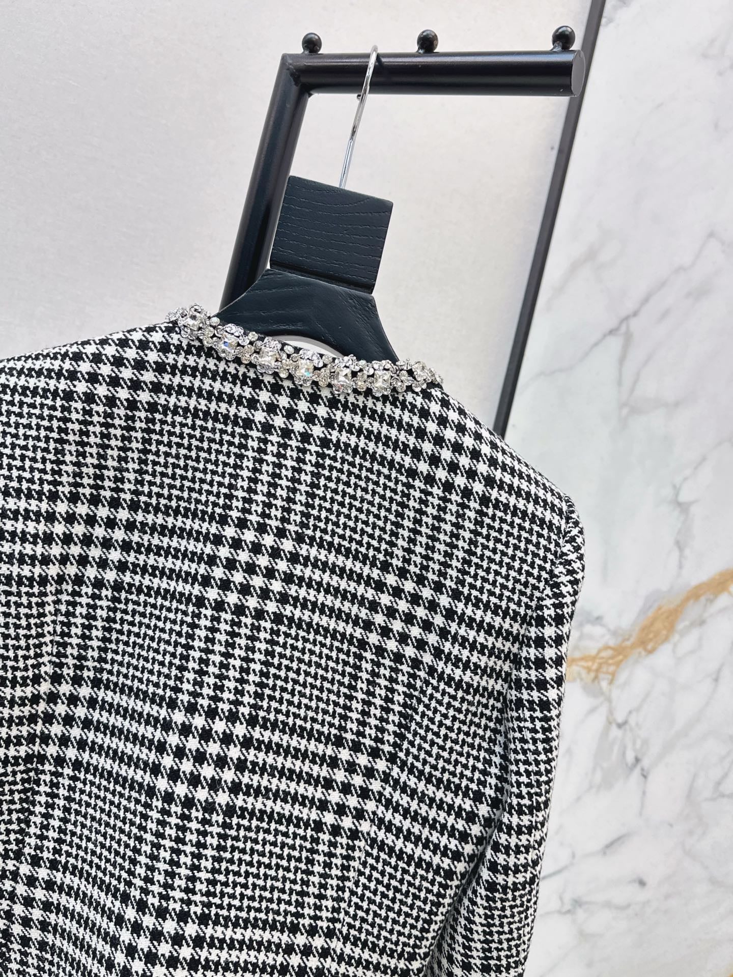 Self 25fw houndstooth jacket