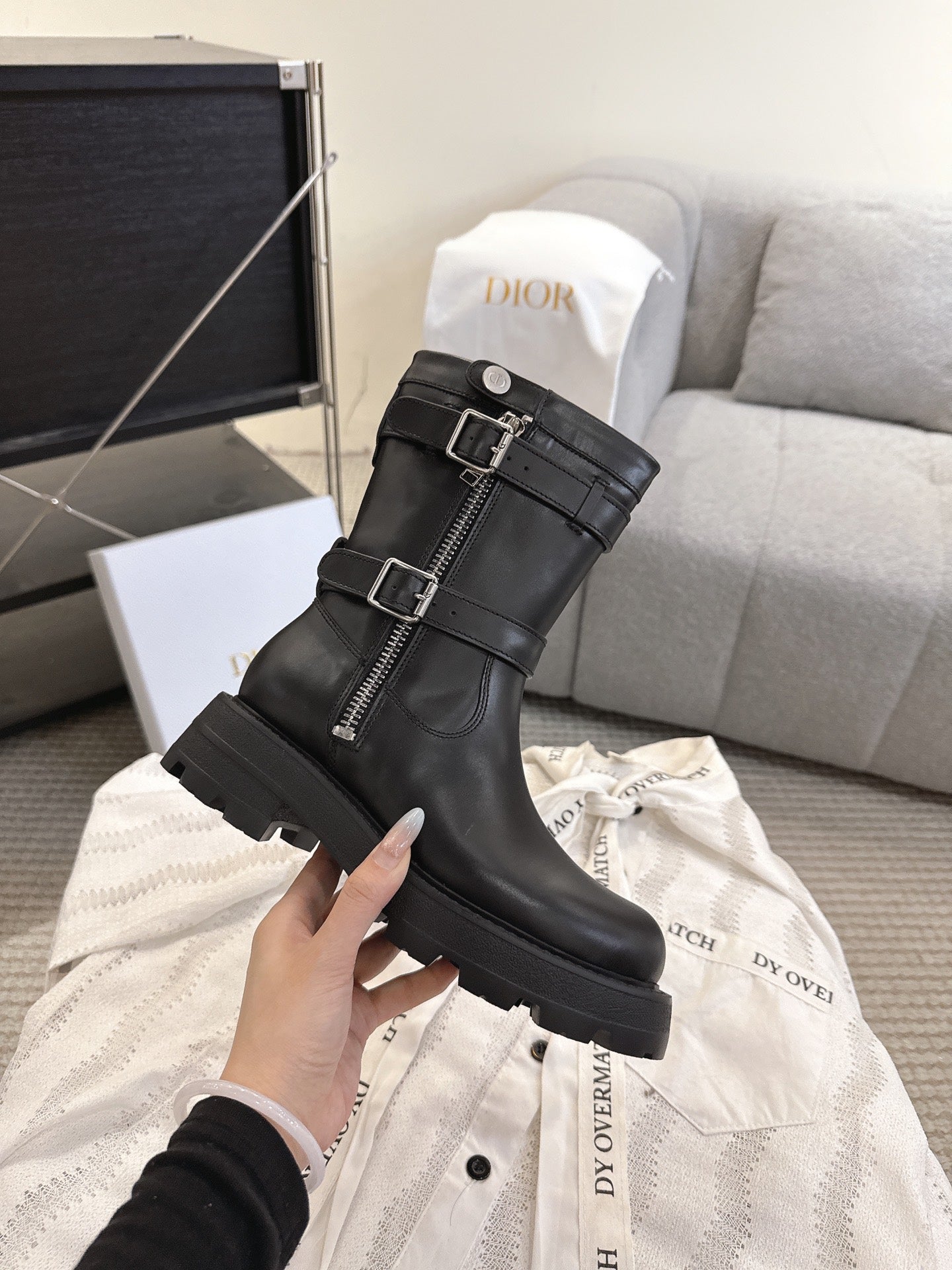 CD 25fw platform boots