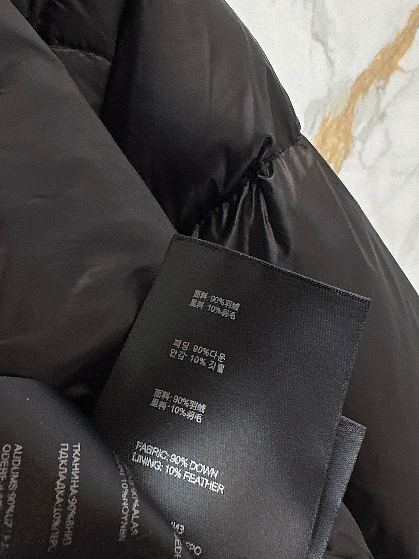 Pra 25fw detachable reversible down jacket