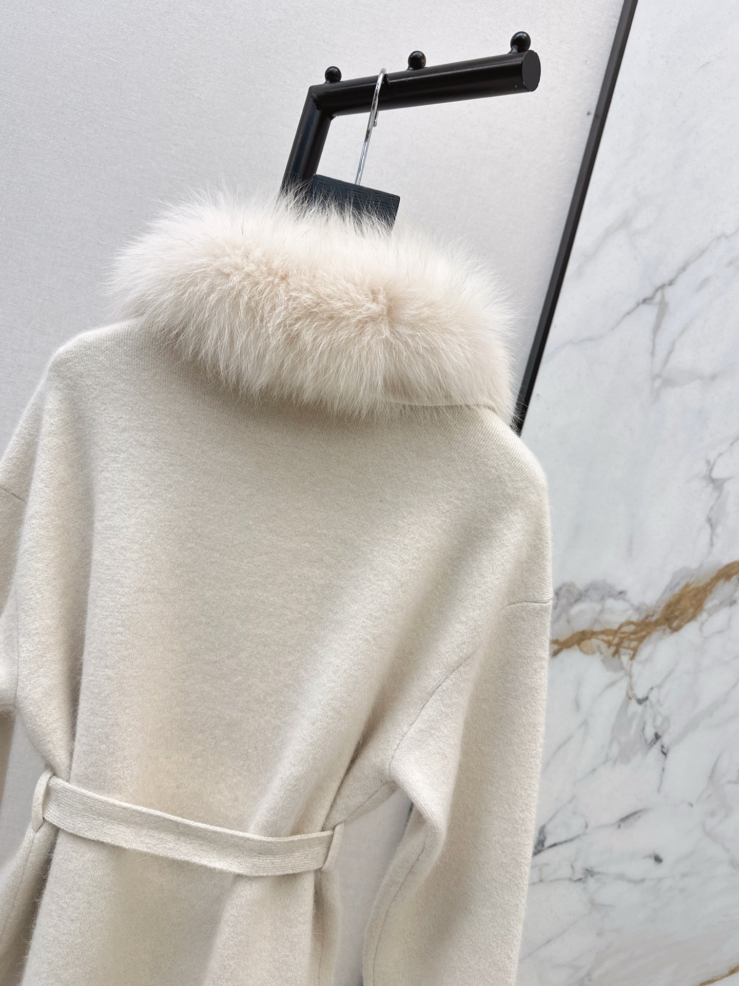 Fend 25fw knit wrap coats