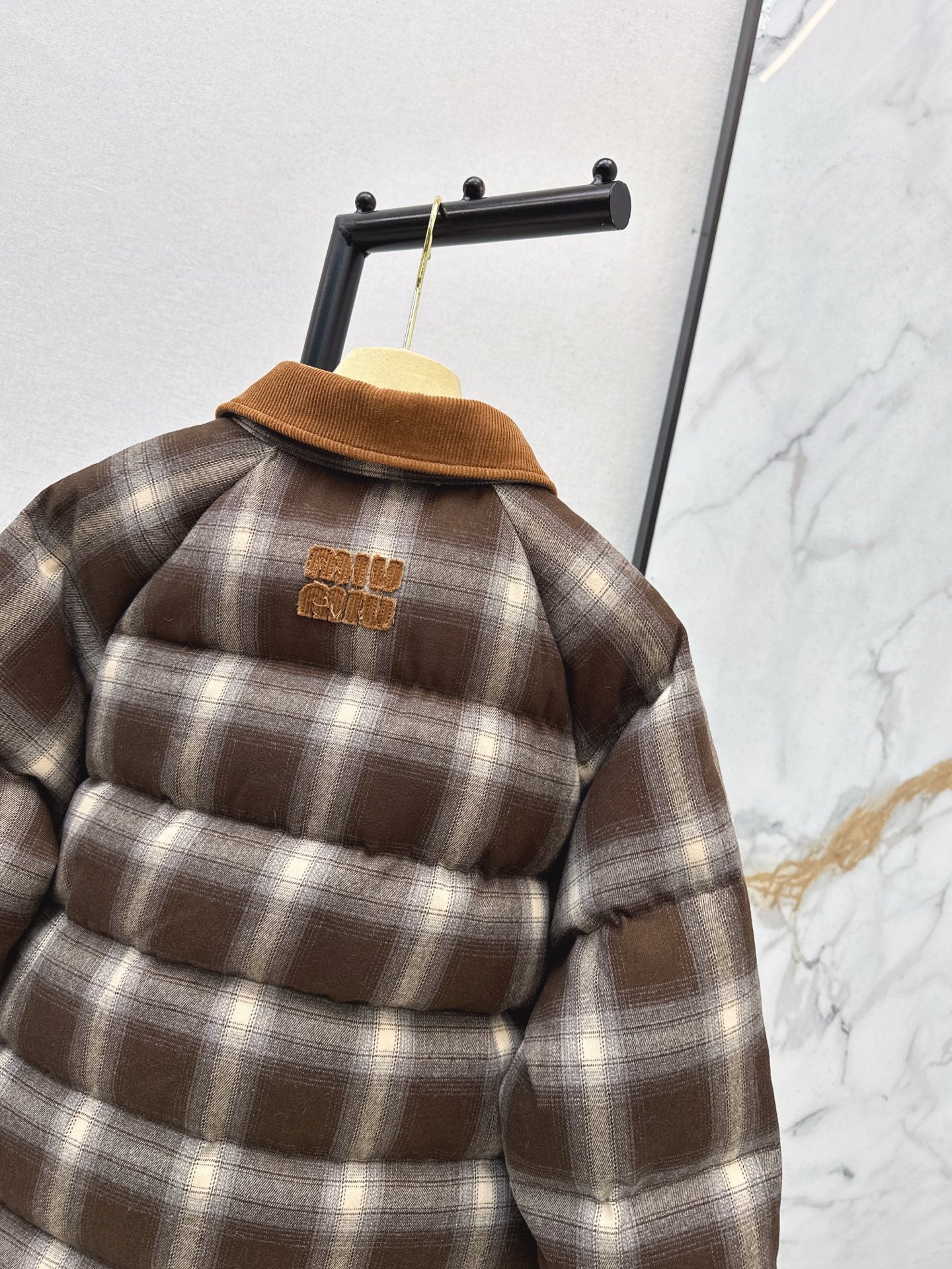 Miu 25fw vintage down jacket