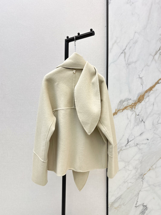 Loro 25fw wool jacket+scarf