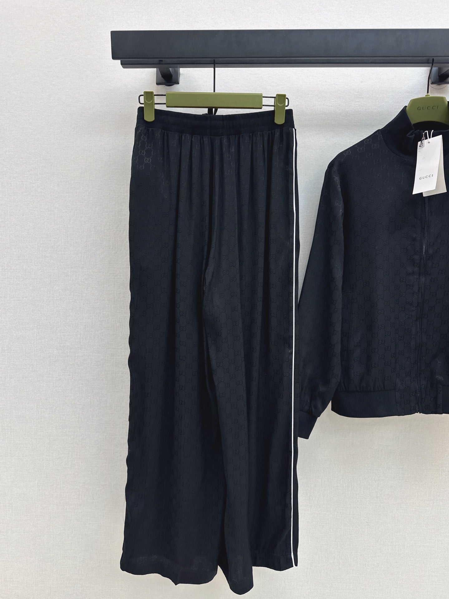 Gucc 25fw jacquard jacket pants set