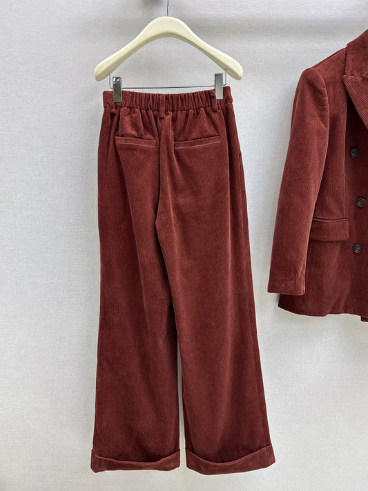 Brun 25fw corduroy pants