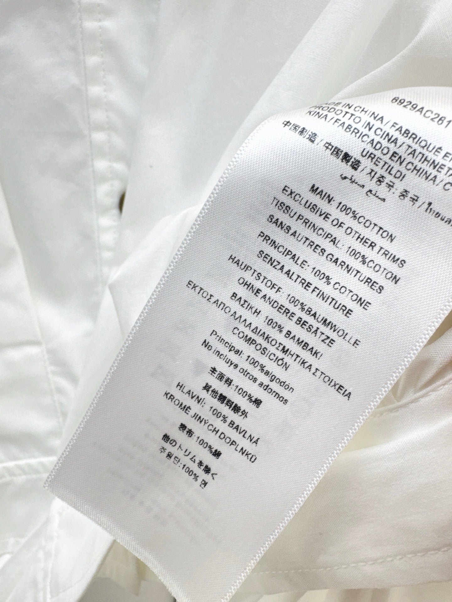 Zimm 25fw straps shirt