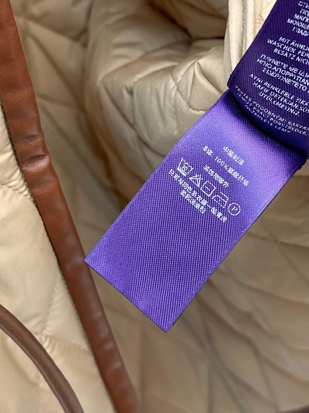 Ralp 25fw padded jacket