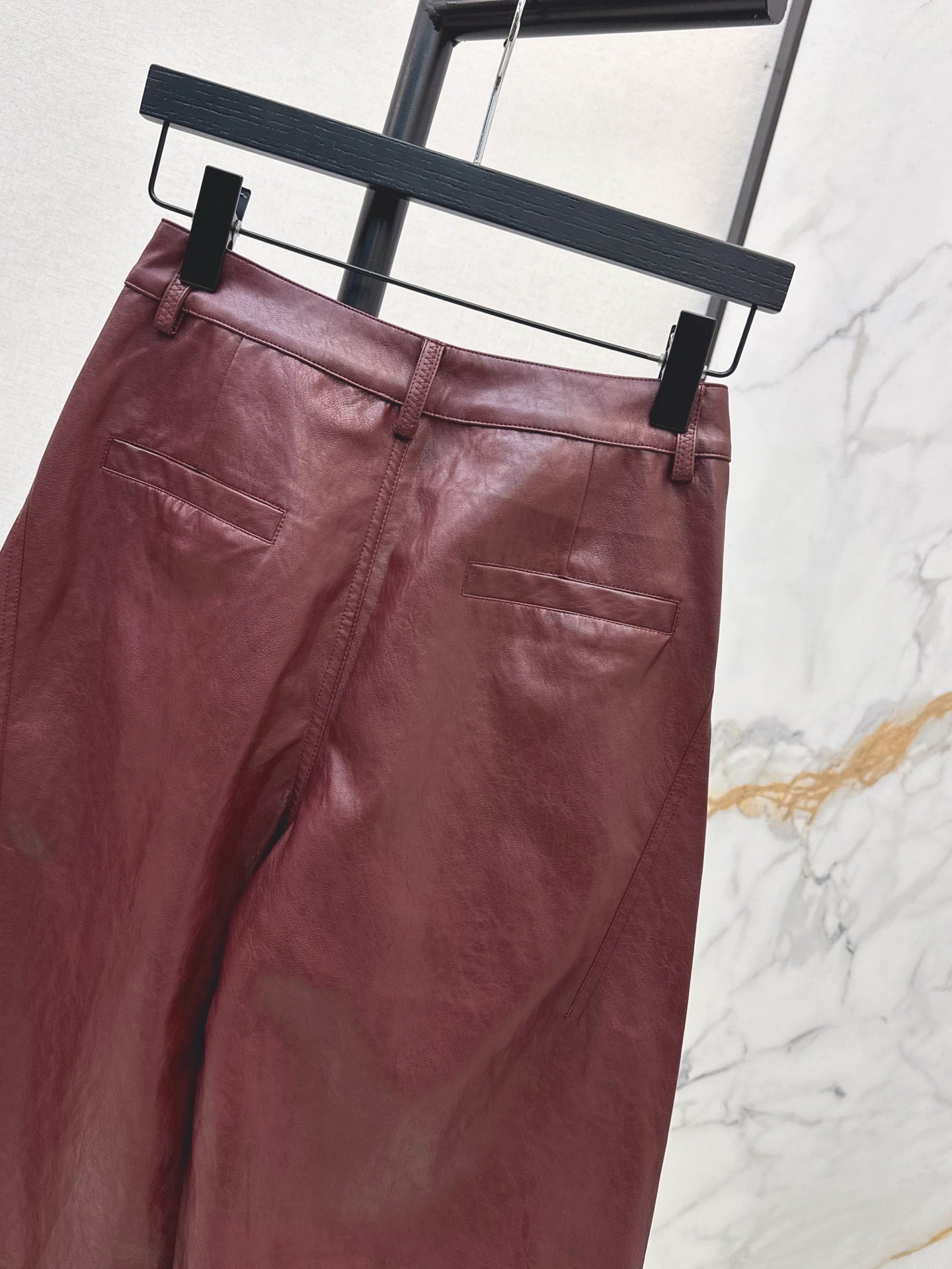 Row 25fw leather pants