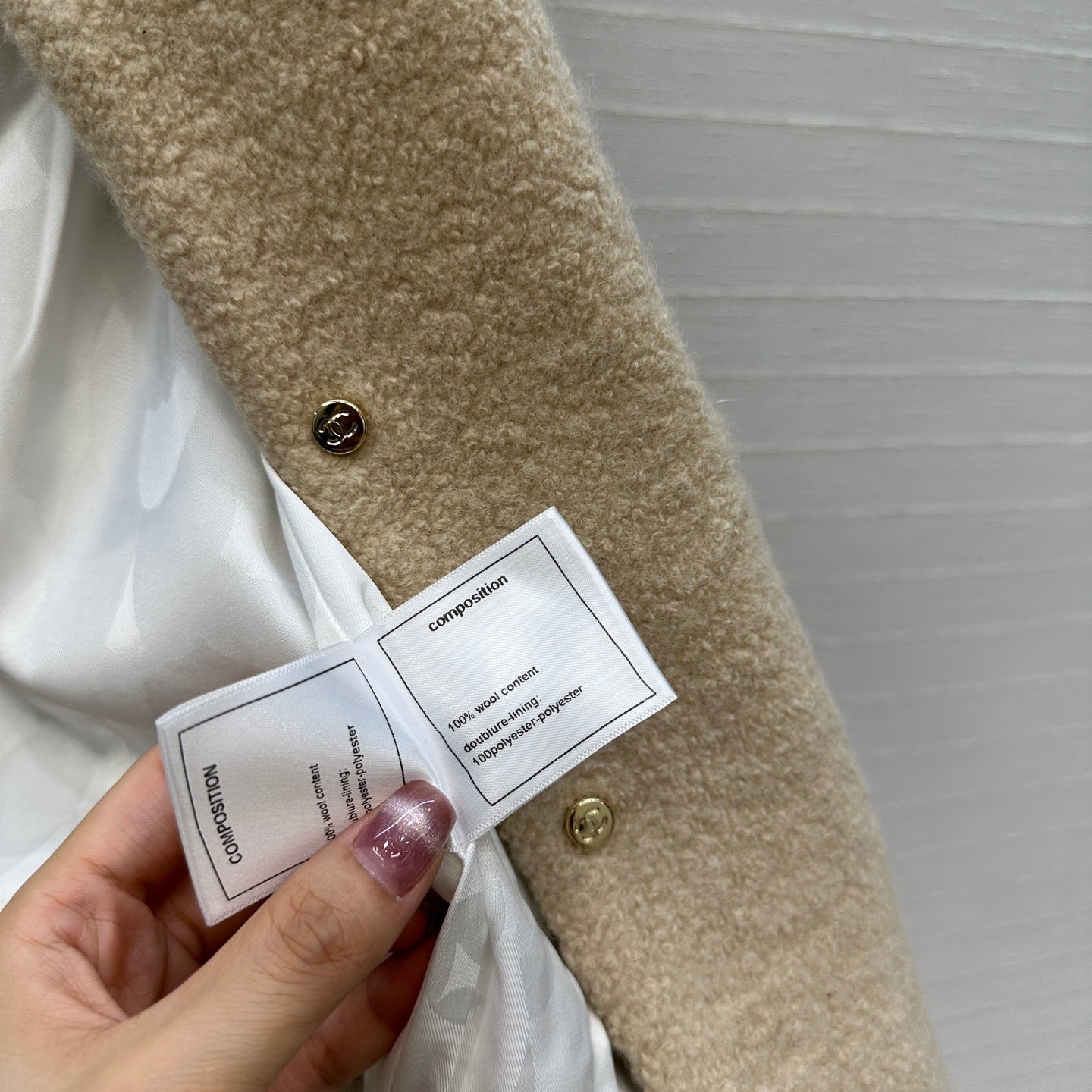 Chan 25fw woolen vest