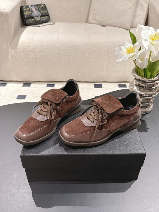 Chan 25fw British style causal shoes