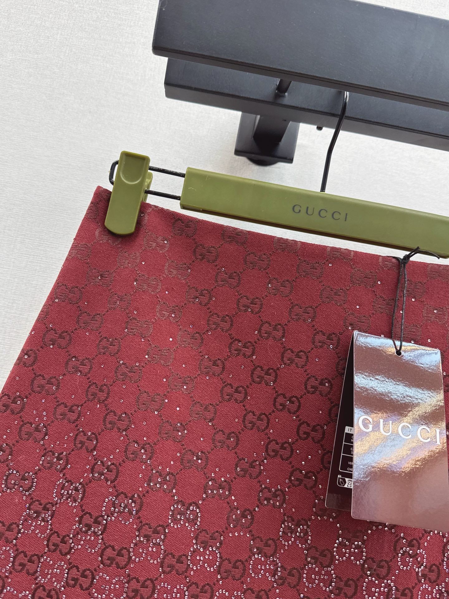 Gucc 25fw bling skirt