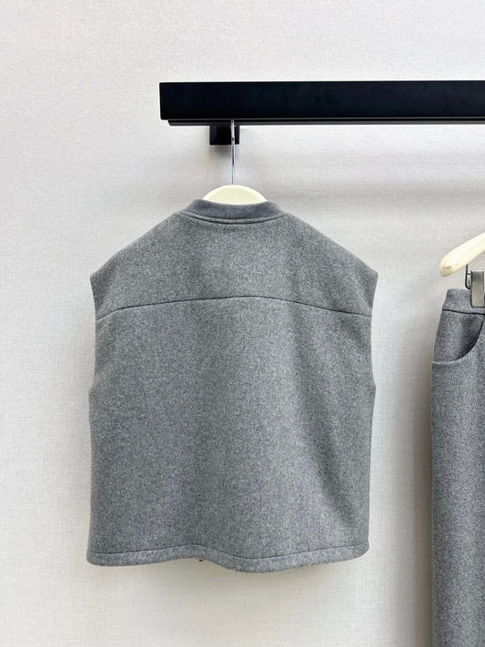 Brun 26ss woolen vest