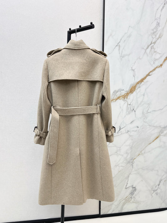 Burb 25fw woolen overcoats