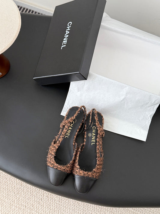 Chan 25fw slingback sandals