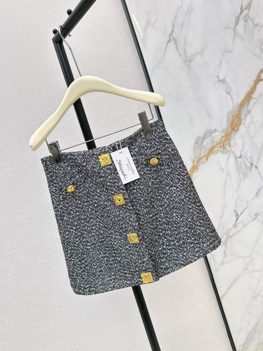 Schla 25fw tweed skirt