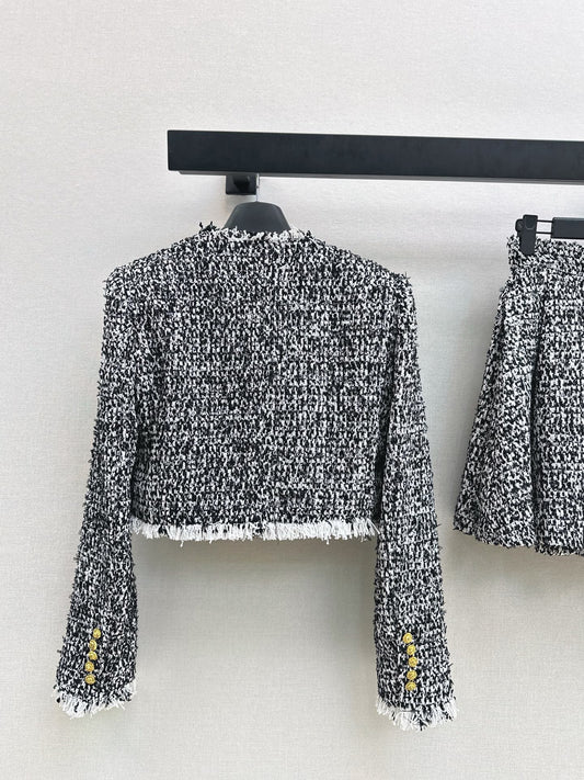 Balm 25fw tweed jacket