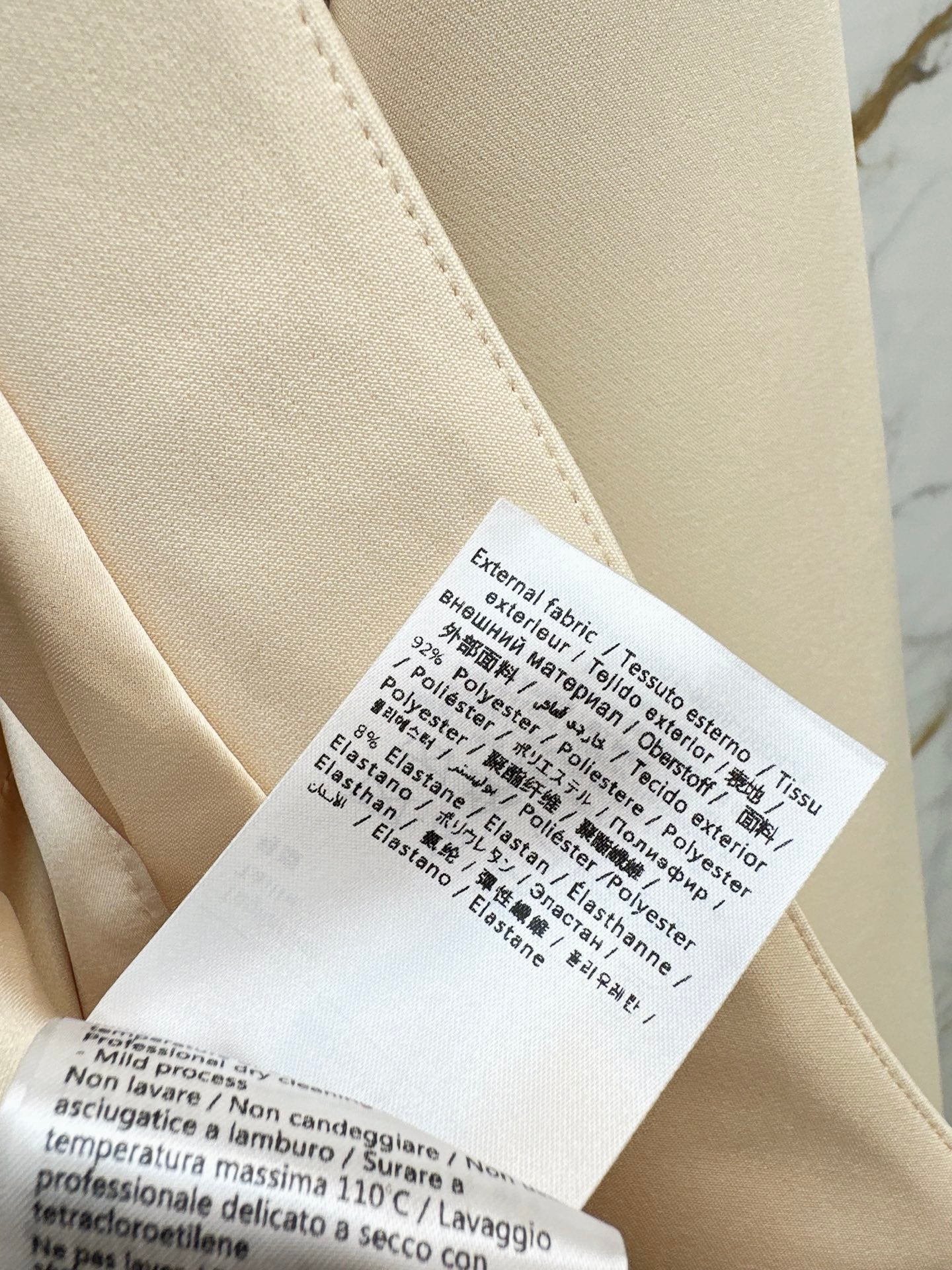 Valen 25fw color blocking jacket