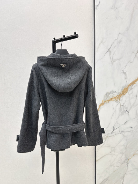 Prad 25fw belted coats