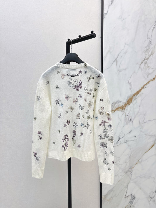 CD 26ss embroidery knitwear