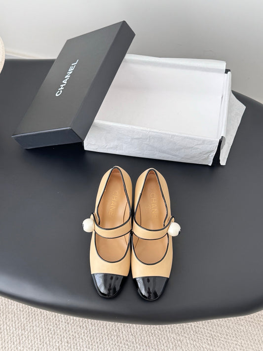 Chan 25fw mary jane chunky heel