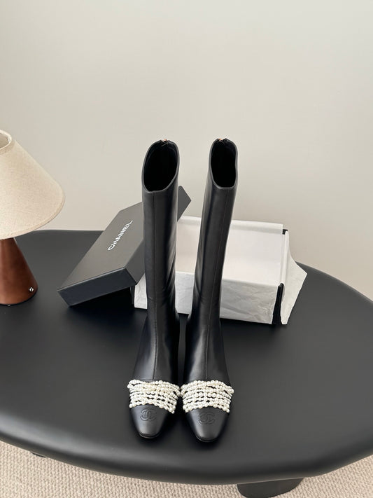 Chan 25fw pearl boot