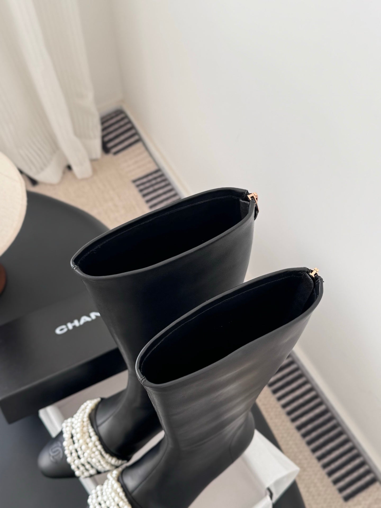 Chan 25fw pearl boot