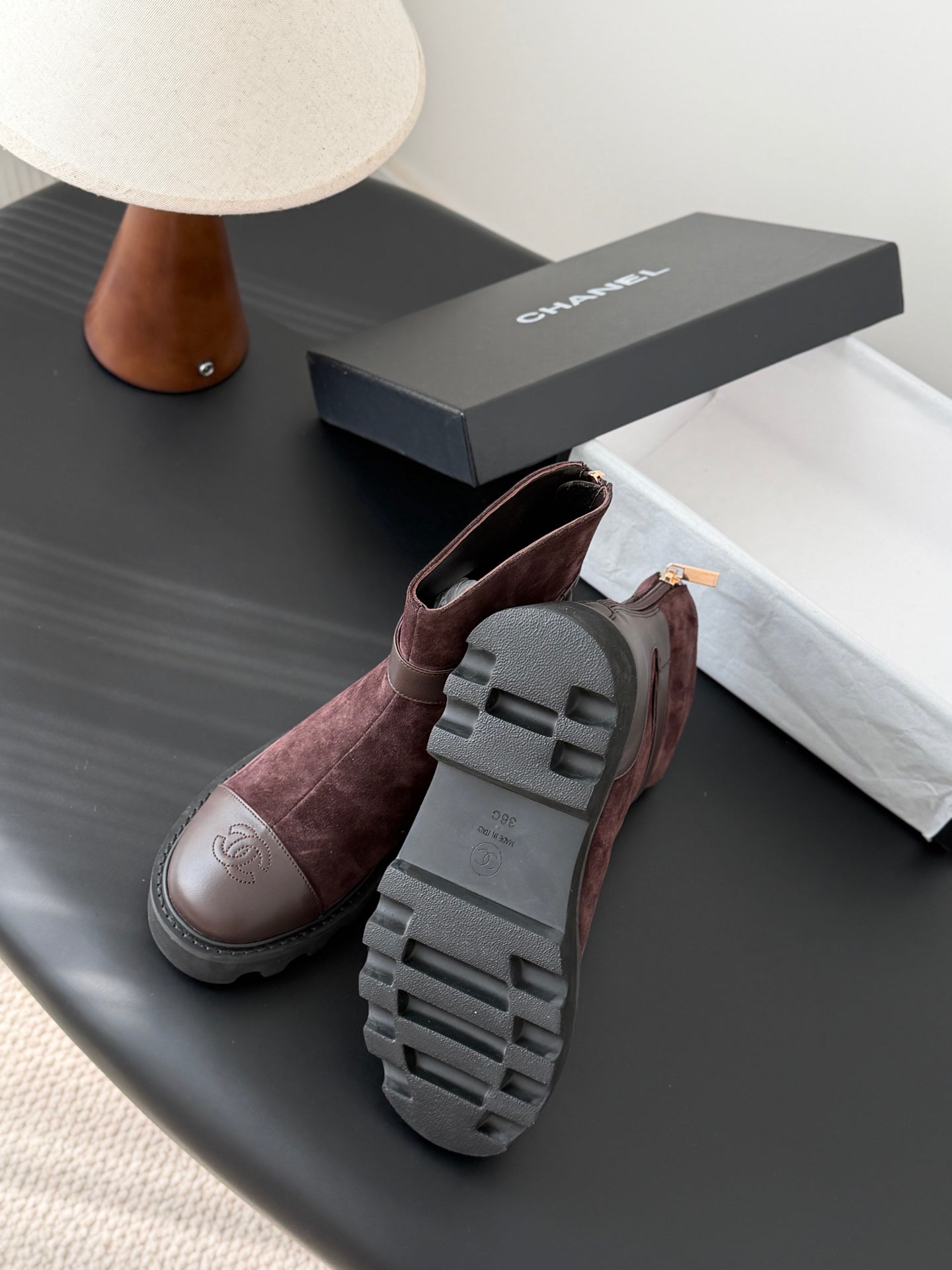 Chan 25fw ankle boot