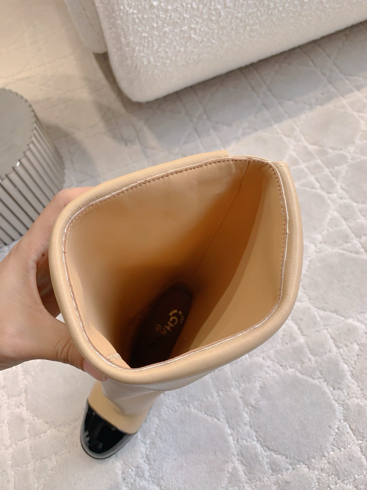 Chan 25fw cuff boots