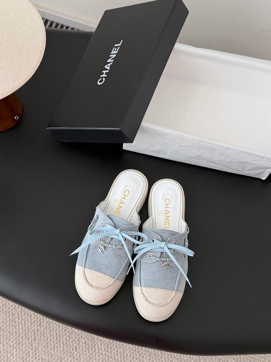 Chan 26ss slip-on shoes